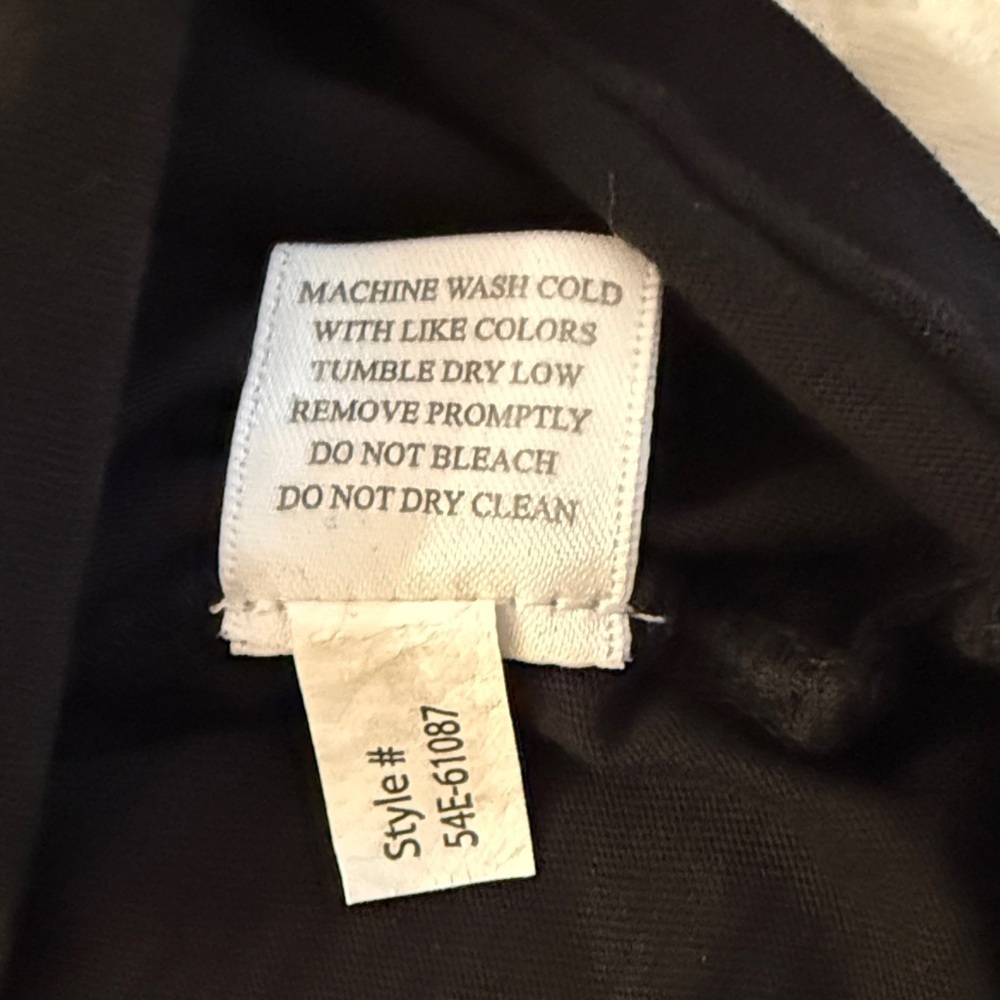 .bobi Empire Seam Detail Black Long Sleeve Top Medium NWOT - Picture 10 of 10